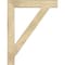 Ekena Millwork Traditional Block Rough Sawn Bracket, Douglas Fir, 4"W x 28"D x 36"H BKT04X28X36TRA05RDF - alternate 3